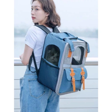Balo big size cho thú cưng Golden Pet mẫu mới, siêu rộng, giảm giá 23% - phù hợp đi du lịch