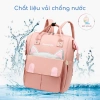 Balo bỉm sữa đa năng mẹ và bé - Túi xách ba lô hình Mèo, bỉm tã sơ sinh, 176.000đ 6