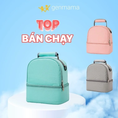 Balo Bỉm Sữa Giữ Nhiệt 120k - Bảo Quản Sữa Mẹ An Toàn, Tiện Lợi, Giá Ưu Đãi