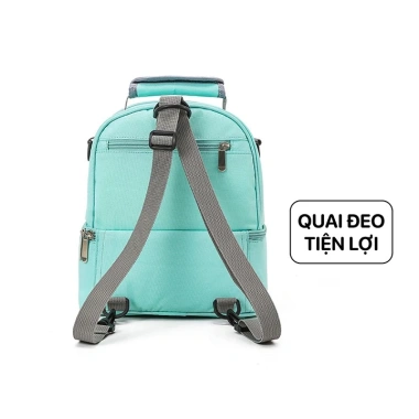 Balo Bỉm Sữa Giữ Nhiệt 120k - Bảo Quản Sữa Mẹ An Toàn, Tiện Lợi, Giá Ưu Đãi