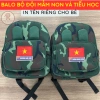 Balo Bộ Đội Quân Nhân Rằn Ri In Tên Cho Bé Mầm Non - Tiểu Học Giá 179k