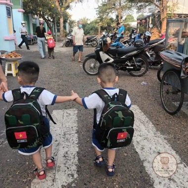 Balo Bộ Đội Quân Nhân Rằn Ri In Tên Cho Bé Mầm Non - Tiểu Học Giá 179k 5