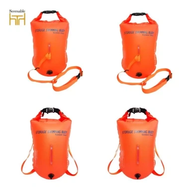 Balo bơm hơi PVC chống thấm nước cho bơi lội, lướt sóng, kayak, lặn – 246.400₫