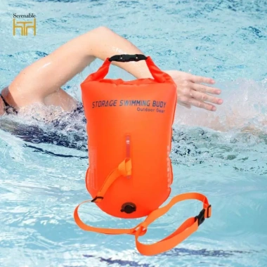 Balo bơm hơi PVC chống thấm nước cho bơi lội, lướt sóng, kayak, lặn – 246.400₫