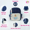 Balo Cặp Bé Mầm Non Mẫu Giáo Thêu Tên Tai Thỏ Dễ Thương Kèm Dây Tag - 175k 4
