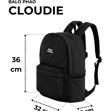 Balo Cặp Đựng Laptop CLOUDIE Nhiều Ngăn Chần Bông Nam Nữ Chống Sốc Đi Học Làm HESTON 8 Balo Cặp Đựng Laptop CLOUDIE Nhiều Ngăn Chần Bông Nam Nữ Chống Sốc Đi Học Làm HESTON 8