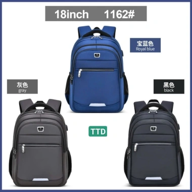 Balo Cặp Sách THCS-Đại Học, Ngăn Máy Tính, Dung Tích Lớn, Không Thấm Nước - 332.5k