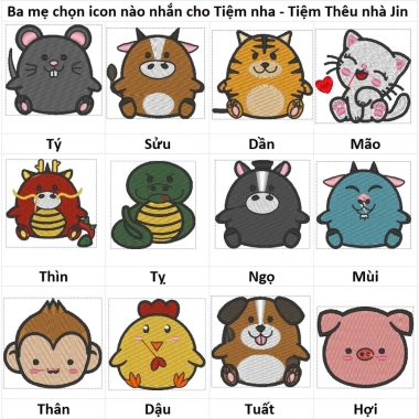 Balo cặp tiểu học thêu 12 con giáp và tên cá nhân hoá, xinh xắn, tặng móc tag 7 Balo cặp tiểu học thêu 12 con giáp và tên cá nhân hoá, xinh xắn, tặng móc tag 7