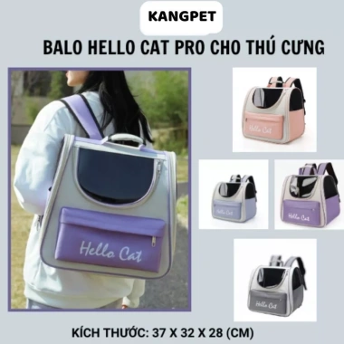 Balo Cat Cho Chó Mèo – Thoáng Khí, Cửa Hông, Chống Nước, Nhiều Màu KANGPET 129.000đ 2