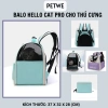 Balo Cat Cho Chó Mèo – Thoáng Khí, Cửa Hông, Chống Nước, Nhiều Màu KANGPET 129.000đ 5