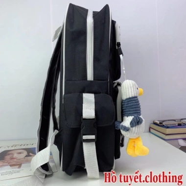 Balo CEMMERY thời trang cặp sách nam nữ đi học phản quang, ngăn laptop 16 inch, giảm giá 129.000₫ 3