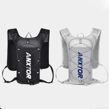 Balo chạy bộ Anxtor A01 - Đựng vest 2L, bình nước mềm 450ml, điện thoại, gel, muối - Giá chỉ 385.000₫