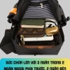 Balo chéo nam chống nước Ba Vy FASHION, ngăn rộng, chống trộm TĐC21B - 258.000₫ 4