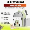 Balo chó mèo Bò Sữa LC12 – Vận chuyển thú cưng, chống nước, thoáng khí, nhiều màu 159k