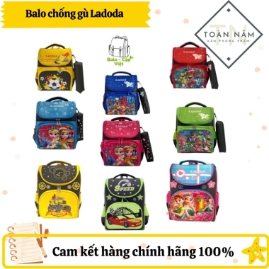 Balo chống gù Ladoda chính hãng - Giá ưu đãi 339.000₫, thiết kế thời trang cho học sinh, sinh viên