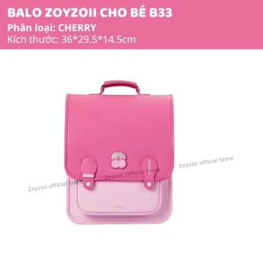 Balo chống gù Zoyzoii B33 Vintage cho bé trai, bé gái đi học tiểu học - Giá giảm 1.305.000₫