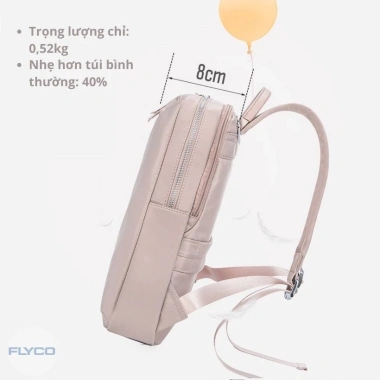 Balo chống sốc laptop 14 inch MacBook sinh viên - Phong cách Hàn Quốc, giảm 22%