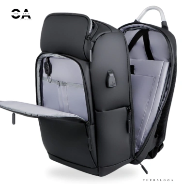 Balo Chống Sốc Laptop Vải Oxford – Công Sở, Chống Xước Trượt Nước, Bền Bỉ 3