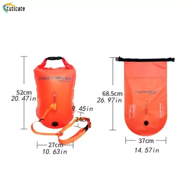 Balo chống thấm nước, phao bơi điều chỉnh đa năng màu tươi sáng – Lý tưởng cho kayak