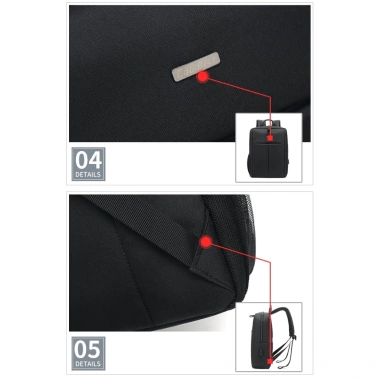 Balo Công Sở Coolbell 6.107S Chống Sốc Laptop 15.6 inch Giá 375.000 Gọn Gàng Bảo Vệ An Toàn