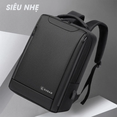 Balo công sở GUBAG BL03 nam nữ chống nước, chống xước, vừa laptop 15.6 inch - 319.000 VND