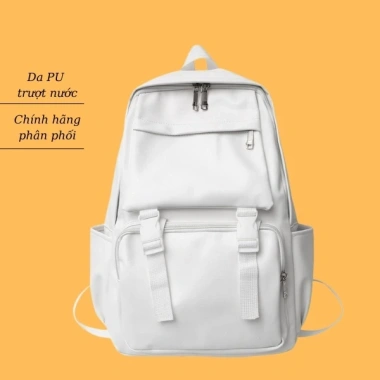 Balo Da Cao Cấp Chống Nước Đa Năng, Ngăn Laptop Chống Sốc 3 Mặt - Thời Trang BL047 6