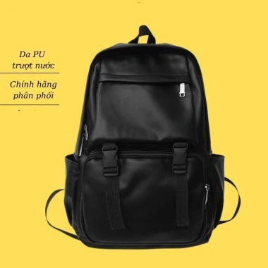 Balo Da Cao Cấp Chống Nước Đa Năng, Ngăn Laptop Chống Sốc 3 Mặt - Thời Trang BL047 8