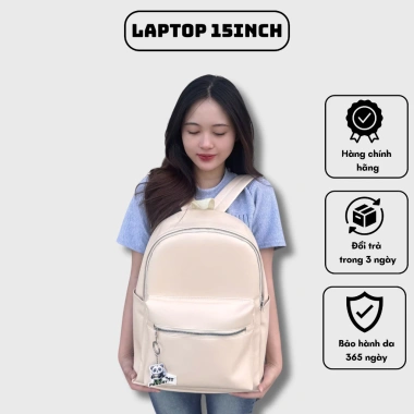 Balo da chống nước PAMITI đa ngăn, đựng laptop 15,6 inch và tài liệu, giảm còn 155.000₫