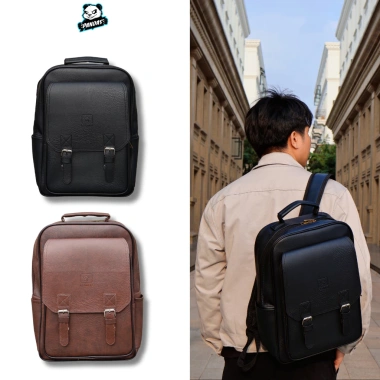 Balo Da Chống Nước Pandas Chính Hãng - Đựng Laptop 14-15.6 Inch, Giá 50.000₫