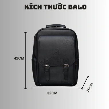 Balo Da Chống Nước Pandas Chính Hãng - Đựng Laptop 14-15.6 Inch, Giá 50.000₫
