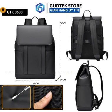 Balo Da Chống Sốc GTK 8.608/8.653 - Sang Trọng, Chống Thấm, Thích Học Du Lịch 6