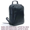 Balo da công sở nhiều ngăn đựng laptop, da cao cấp, giá chỉ 265.090₫ giảm mạnh 10