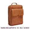 Balo da công sở Zenka ZBL01 đa ngăn rộng rãi, đựng laptop 15.6 inch, giá ưu đãi 379k 4