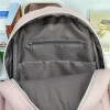 Balo Da Đi Học Cặp Da PU Cao Cấp Họa Tiết Trơn BeiSen 2 Size Giá 249.000 VNĐ - Hàng Quảng Châu 6