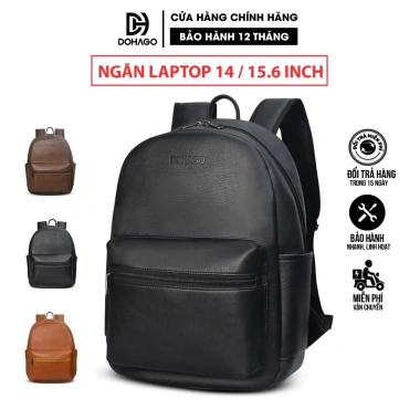 Balo Da Đựng Laptop DOHAGO BLD10 Đa Năng Thời Trang Nam Nữ - Giá chỉ 155.000₫