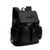 Balo Da King 4 Thiêu Trên Unisex Không Thấm Nước Đen - Thiết Kế Độc Đáo 2