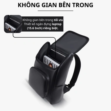 Balo Da Laptop Nam Nữ Chống Nước Nhiều Ngăn PADO 645 - Giá chỉ 229.000 VND