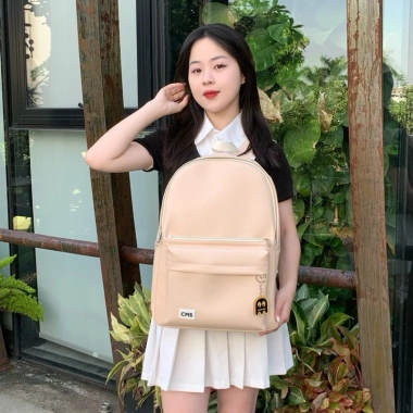Balo da Luxy 15.6 inch chống thấm nước, đeo vai tiện dụng cho học sinh - Giá chỉ 199k