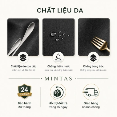 Balo da MINTAS đựng laptop 15.6 inch Nhiều ngăn rộng rãi, thanh lịch sang trọng 9 Balo da MINTAS đựng laptop 15.6 inch Nhiều ngăn rộng rãi, thanh lịch sang trọng 9