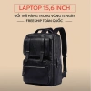 Balo Da Nam Nữ Cao Cấp 2.025 Nắp Gập Đựng Laptop 15.6 inch - Phong cách học sinh, sinh viên, công sở - Giá ưu đãi 170.000đ 7