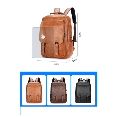 Balo da nam nữ – Đi làm, đi học, đựng laptop 13‑15.6 inch, giảm còn 255k 2