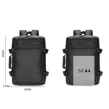 Balo đa năng laptop 17inch chống nước, thời trang tiện dụng cho sinh viên, học sinh, công sở - Giá chỉ 249.000₫