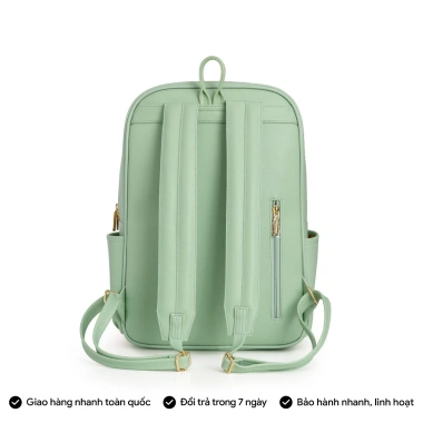 Balo da nữ công sở sang trọng VACHINO BG033, cỡ lớn đựng laptop 15in, giảm giá 339k