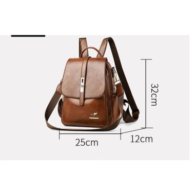 Balo da nữ da mềm, đeo 2 kiểu thời trang - Giá chỉ 448.999 VND, giảm tới 21%