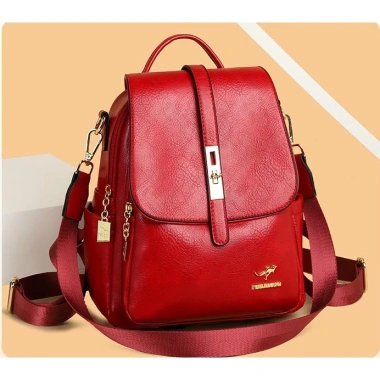 Balo da nữ da mềm, đeo 2 kiểu thời trang - Giá chỉ 448.999 VND, giảm tới 21%