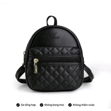 Balo da nữ mini VACHINO BG030 – Thiết kế siêu dễ thương, nhiều màu, chống nước, bảo hành 1 năm, giá chỉ 157.000₫