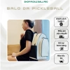 Balo da PU mềm họa tiết cúc thiếu cánh - Pickleball & Cầu lông, chống nước, dễ vệ sinh, giảm 272k