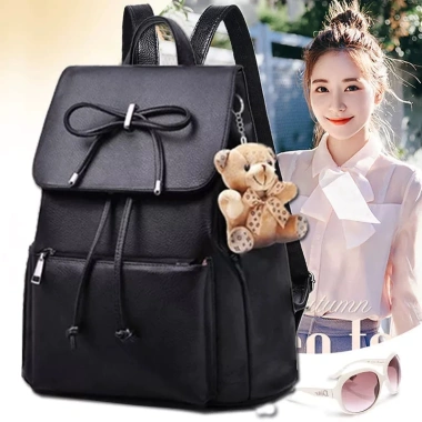 Balo da PU nữ BL066 – Nhỏ xinh, thời trang công sở và du lịch, giá chỉ 165k
