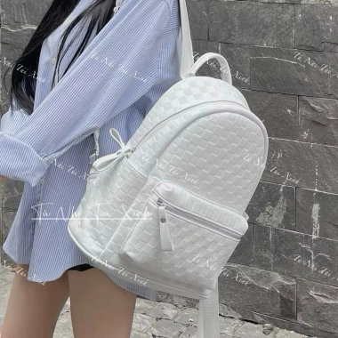 Balo da thời trang nam nữ size to 40cm, đựng laptop, sách vở, A4 - Giá 99.000đ