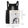 Balo Dây Rút Thể Thao Chống Nước - Ngăn Giày, Bóng Rổ, Bóng Đá, Gym, Cầu Lông, Giá 119k 7